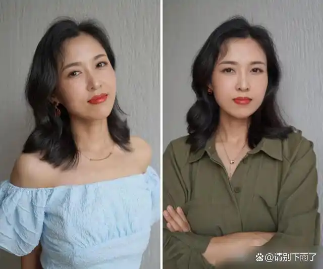 优雅气质发型_中年女性齐肩卷发_女明星齐肩卷发